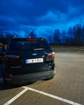 Ford EcoSport cena 53500 przebieg: 114200, rok produkcji 2018 z Ustroń małe 704